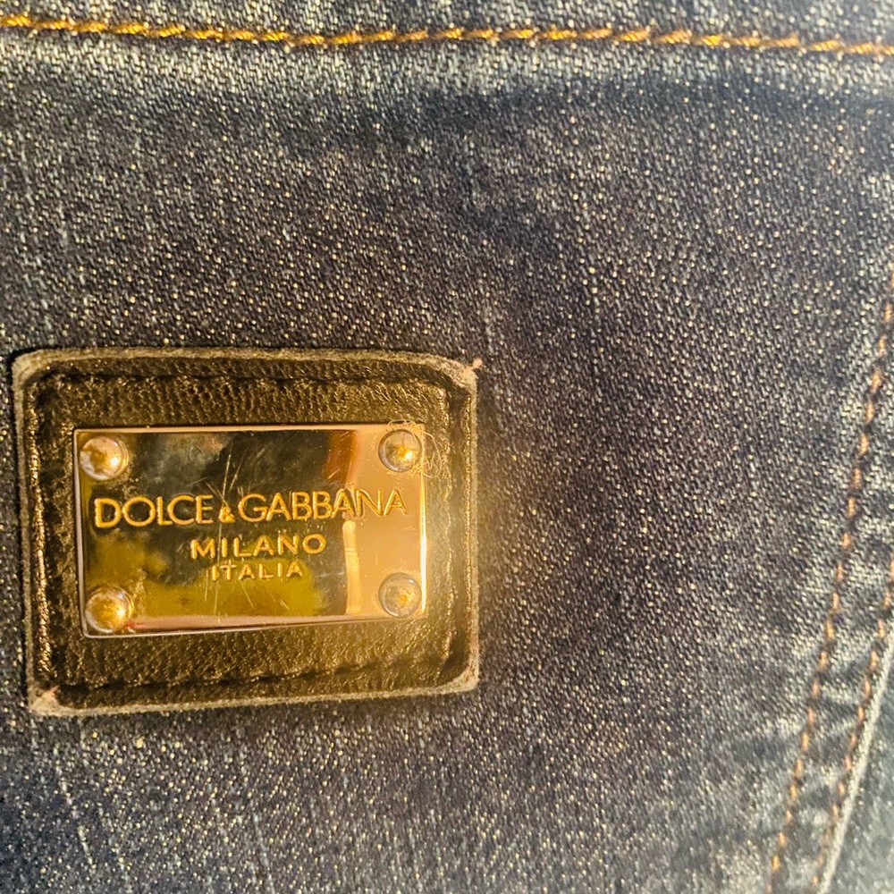 Dolce & Gabbana Dark Blue Women's Jeans - Picture 2 of 11